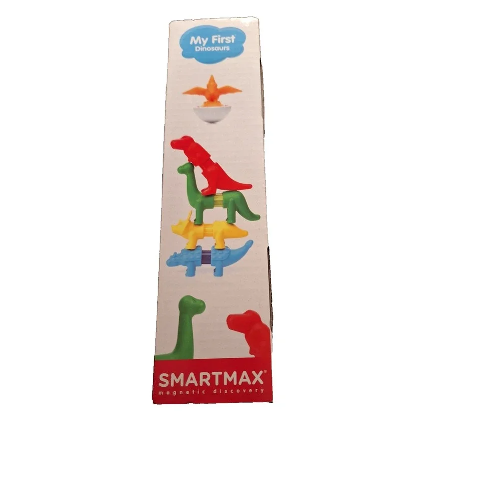 Magnetic Building Blocks Toys for‎ Kids STEM by SmartMax My First Dinosaurs